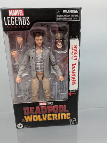 Marvel Legends Deadpool & Wolverine Headpool with Marvel's Logan  Hasbro  1B