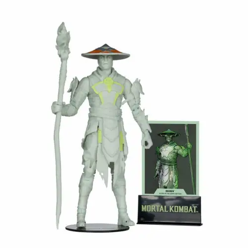 Mortal Kombat Glow in the Dark Edition Raiden (Gold Label ) McFarlane 2C