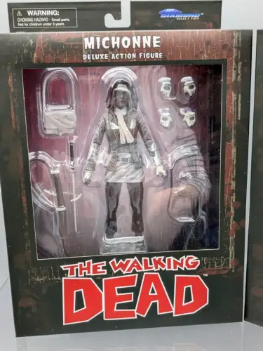 The Walking Dead  Rick & Michonne  Actionfiguren Serie 1  Diamond Select  2C