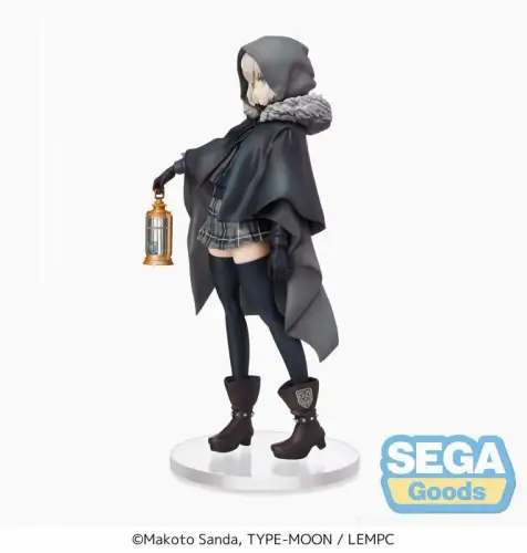 sega  Lord El-Melloi II's Case Files Rail Zeppelin Grace note  Gray 21 cm OAG