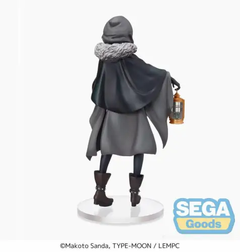 sega  Lord El-Melloi II's Case Files Rail Zeppelin Grace note  Gray 21 cm OAG