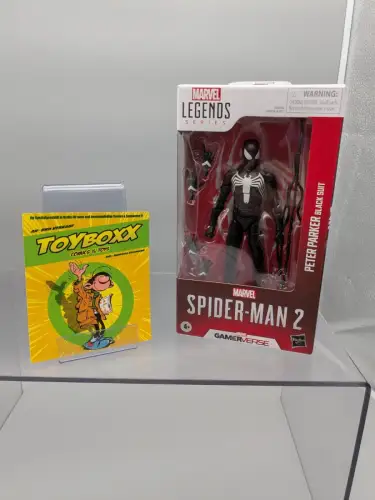 Spider-Man 2 Marvel Legends Gamerverse Peter Parker (Black Suit) 15 cm Hasbro 1C