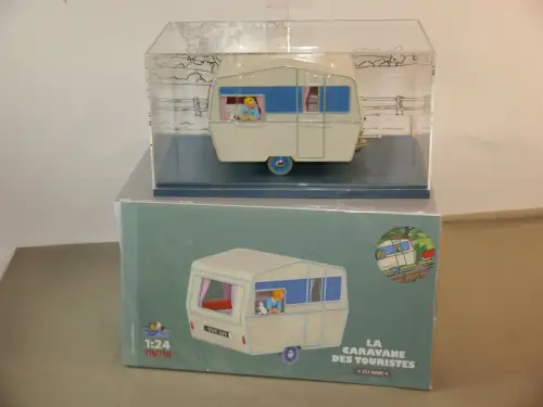 TIM & STRUPPI Tintin Wohnanhänger Modellauto 29951 Moulinsart 1/24 L 