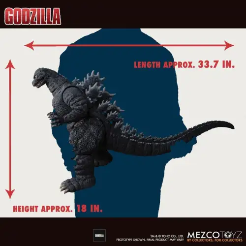 Godzilla 46cm mit Sound und Leuchtfunktion Ultimate Godzilla   MEZCO