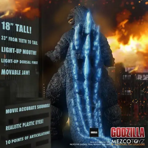 Godzilla 46cm mit Sound und Leuchtfunktion Ultimate Godzilla   MEZCO