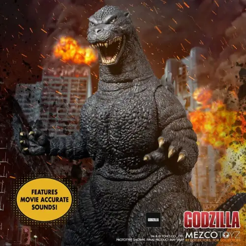 Godzilla 46cm mit Sound und Leuchtfunktion Ultimate Godzilla   MEZCO
