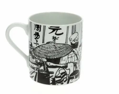 Corto Maltese Set 5 x Tassen Portrait  Porzellan Tasse  Kaffeebecher