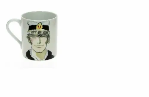 Corto Maltese Set 5 x Tassen Portrait  Porzellan Tasse  Kaffeebecher