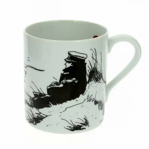 Corto Maltese Set 5 x Tassen Portrait  Porzellan Tasse  Kaffeebecher