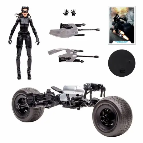 DC Multiverse Batpod with Catwoman  The Dark Knight Rises  McFarlane 1I