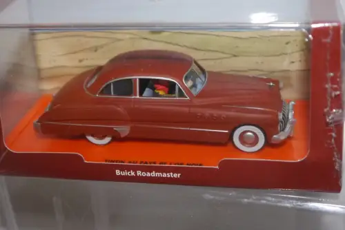 TIM & STRUPPI Tintin Buick Roadmaster 1/43 Moulinsart