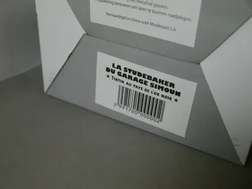 TIM & STRUPPI Tintin Studebaker Modellauto 29917 Moulinsart 1/24