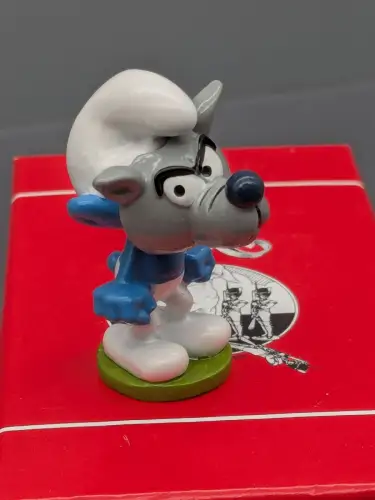 DIE SCHLÜMPFE  großer böser Schlumpf PIXI 6491 Metall Figur