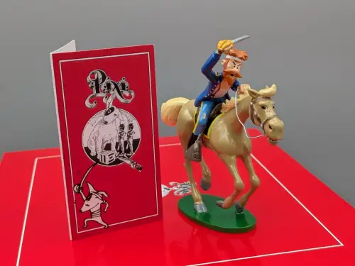 Pixi 3427  Blauen Boys   Capitaine Stark  zu Pferd 2022  lim. 275 Ex.