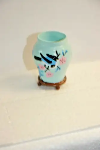 TIM & STRUPPI Tintin Metall Vase 4cm Museum Moulinsart aus Set 46530