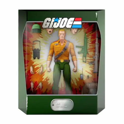 G.I. Joe Ultimates Duke Actionfigur 18 cm   Super7 1L