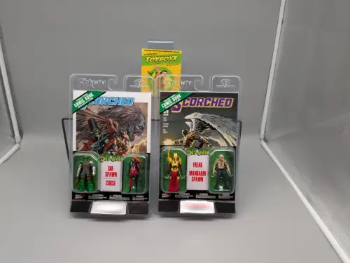 Spawn Scorched She Spawn & Curse + Freak & Mandarin Spawn 8 cm 1E