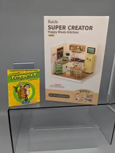 RoboTime Miniatur Haus Küche Happy Meals Modellbausatz K8