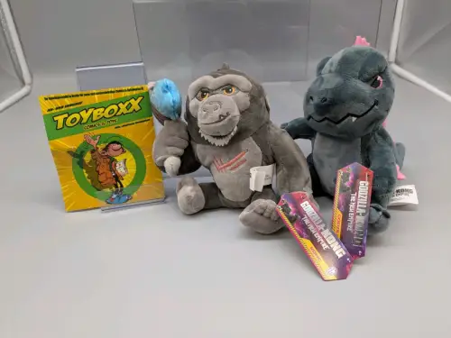 Godzilla x Kong 2er Set  The New Empire Plüschfiguren 15 cm Boti 1G