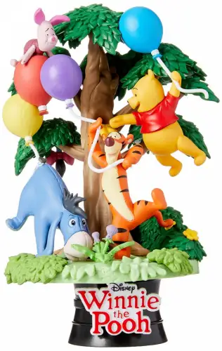 Winnie The Pooh With Friends Statue 14cm  Beast Kingdom KAA