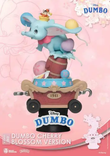 Disney Dumbo D-Stage PVC Diorama Cherry Blossom Version 15 cm Beast Kingdom KBL
