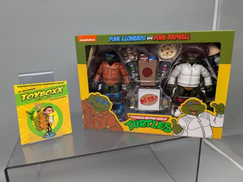 Neca Teenage Mutant Ninja Turtles (Cartoon ) Punk Leo and Punk Raph 2B