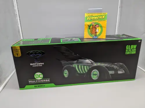 Batman Forever DC Multiverse Batmobile Glow in the Dark  McFarlane 2C