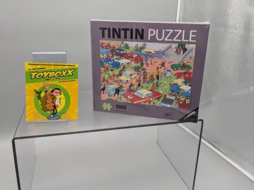 TIM & STRUPPI Tintin Puzzle  Rally + Poster 1000 Teile 81566