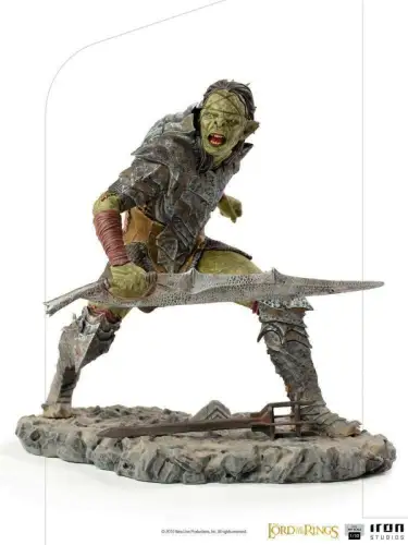 Herr der Ringe Lord of the Rings BDS Art Swordsman Orc 16 cm 1/10 Iron Studio KB