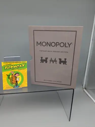 Monopoly Vintage Buch Edition  deutsch Gesellschaftsspiel Hasbro F19