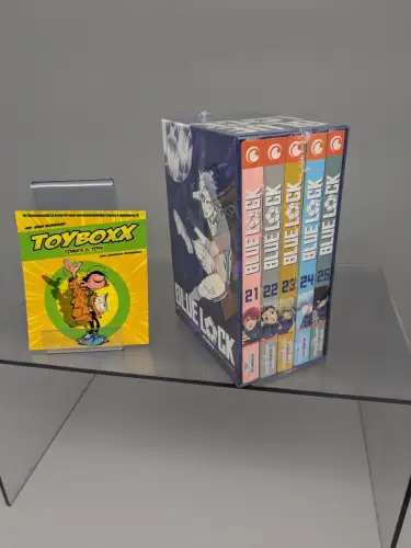 Blue Lock  Sammelschuber Band 21-25  deutsch crunchyroll NEU B14