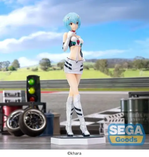 sega Evangelion  Luminasta Racing Rei Ayanami Pit Walk 21 cm   2P