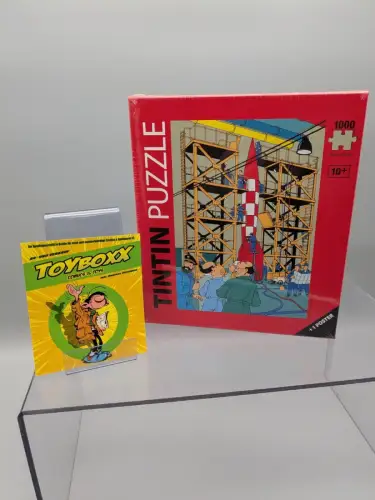 TIM & STRUPPI Tintin Puzzle  Mondrakete + Poster 1000 Teile 81567
