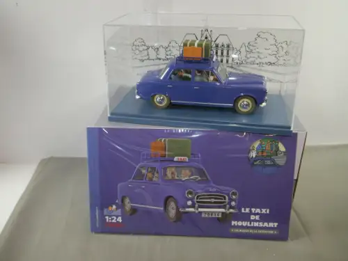 TIM & STRUPPI Tintin Taxi  Modellauto 29937 Moulinsart 1/24 L 