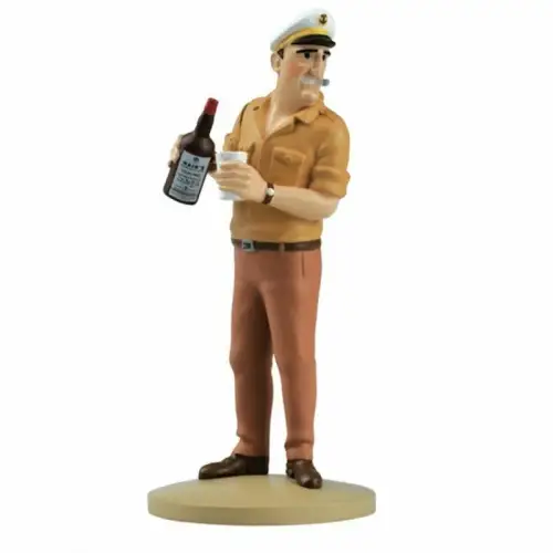 TIM & STRUPPI Tintin Allan provozert Haddock Figur MOULINSART 42233 ca.12cm NEU 