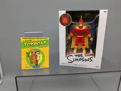 Simpsons  Radioactive Man 13 cm Premium Actionfigur Jakks  1A