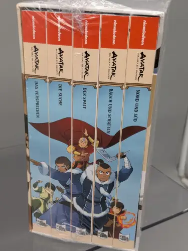 Avatar Herr der Elemente  Sammelschuber Band 1-5 deutsch manga cult NEU B11