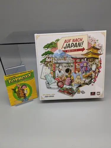 Auf nach Japan ein Spiel von Josh Wood  Gesellschaftsspiel   Neu OVP  F9