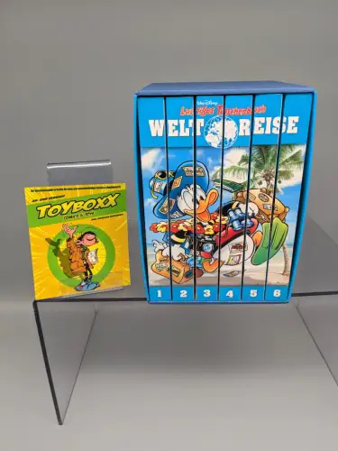 Disney LTB Lustiges Taschenbuch Weltreise 1-6 im Schuber Egmont  Z:1-  B18