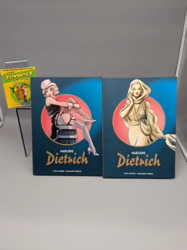 Marlene Dietrich Band 1+2 HC Signiert von  Scuderi 1. Aufl.   Panini  Z : 1+ B2