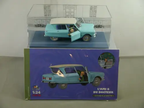 TIM & STRUPPI Tintin Doctor´s Citroen Ami6  Modellauto 29918 Moulinsart 1/24 