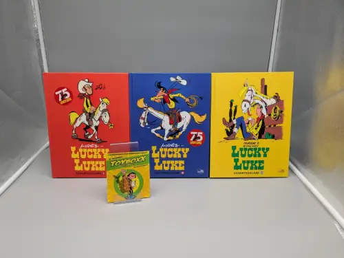 Lucky Luke Gesamtausgabe Band 1,2,3  HC deutsch Egmont  Z:1 B9