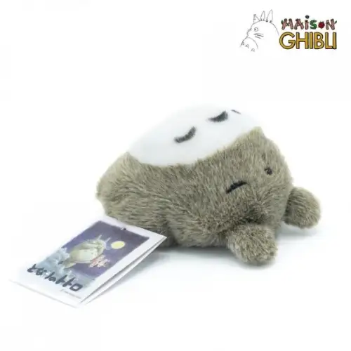 Studio Ghibli Mein Nachbar Totoro fluffy Grey Totoro Lying Down 7cm Plüsch