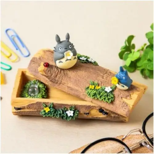 Studio Ghibli Mein Nachbar Totoro Diorama Aufbewahrungsbox Totoro Trumpet  8cm