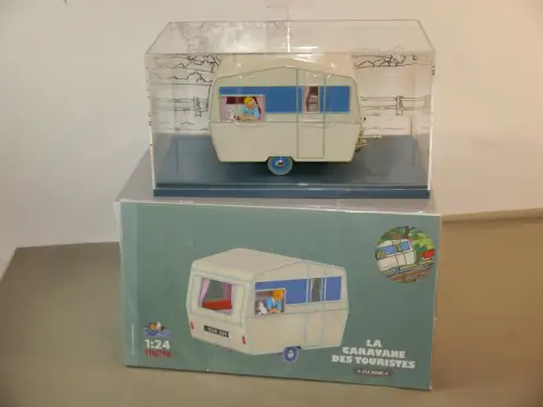 TIM & STRUPPI Tintin Wohnanhänger Modellauto 29951 Moulinsart 1/24