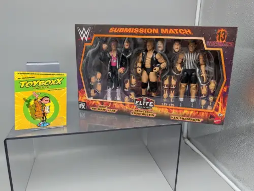 WWE Elite Collection Submission Match 13 Wrestle Mania OVP Mattel  F2