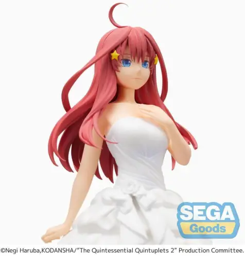 Sega Quintessential Quintuplets 2 SPM Itsuki Nakano Bride Ver. OBC