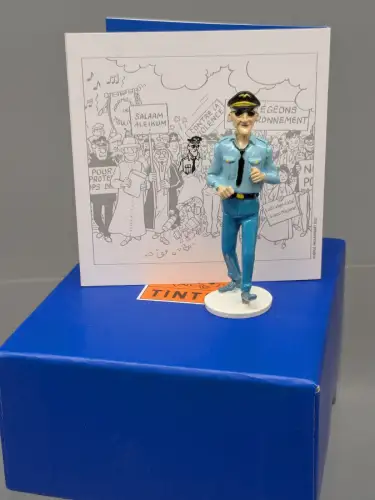 TIM & STRUPPI Tintin Hans Boehm Carte de Voeux 1972  Serie 12 Moulinsart 46539