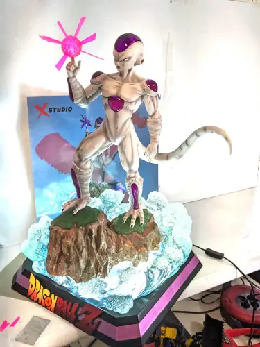 Dragonball Z Freezer Frieza X Studio LED Statue  54 / 69cm Limitiet 39/99