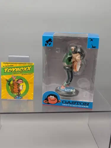 GASTON LAGAFFE mit dringender Akte PLASTOY 16 cm